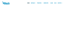 Tablet Screenshot of agtech.com.br